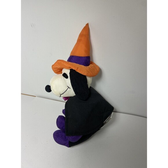 Whitman's Peanuts SNOOPY Trick or Treater & Witch Stuffed Plush Toys Preowned 9" - Picture 3 of 4